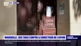 Marseille: des tags contre le directeur de l'AP-HM, François Crémieux