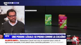 Poudre à sniffer: le Pr Amine Benyamina, addictologue, dénonce "une intention d'amener les plus jeunes à commencer un produit qui est toxique