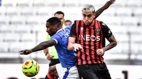 Rémi Mestrallet lors de Rangers-Nice en juillet 2020