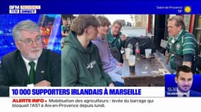 Six Nations au Vélodrome: l'ambassadeur de l'Irlande présent à Marseille pour le match contre la France