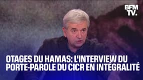 Otages du Hamas: l'interview du porte-parole du Comité International de la Croix-Rouge en intégralité 