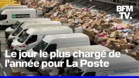 Noël: 3 millions de colis pris en charge par La Poste aujourd'hui