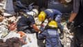 Des secours à Pereira (Colombie) après le séisme survenu le 10 août 2026.