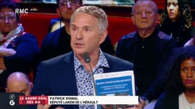 #GrandOral -  "Il y a un problème de confiance dans la sphère politique, 80% des gens ne croient plus en nous. Il faut retourner sur le terrain !" @PatrickVignal #GGRMC 