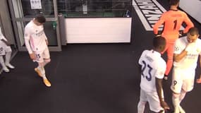 L'échange entre Karim Benzema et Ferland Mendy