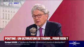 Guerre en Ukraine: pour Thierry Breton "Donald Trump a été plutôt complaisant jusqu'à présent avec Vladimir Poutine"