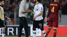 Jürgen Klopp et Mohamed Salah 
