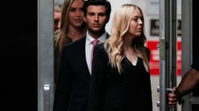 Tiffany Trump, la fille du président élu des États-Unis, et son mari Michael Boulos à New York.