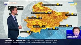 Météo Côte d'Azur: des gelées en direction des montagnes avec des températures négatives