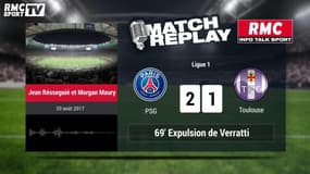PSG-TOULOUSE (6-2): le Goal Replay avec le son RMC Sport