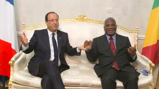 François Hollande et son homologue malien Ibrahim Boubacar Keïta le 19 septembre dernier.