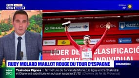 Tour d'Espagne: le Haut-Alpin Rudy Molard en tête du général