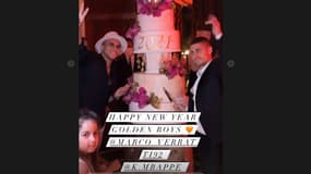 Kylian Mbappé et Marco Verratti ont fêté le Nouvel An ensemble