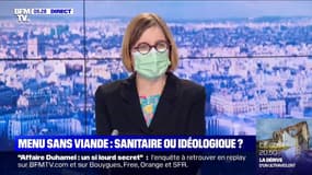 Menu sans viande: "on envisage cette solution à Paris" indique Anne Souyris
