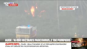 Incendie dans l'Aude: une reprise de feu constatée à Saint-Laurent-de-la-Cabrerisse