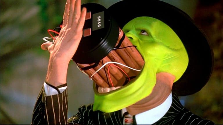 Jim Carrey dans "The Mask". Jim Carrey dans "The Mask".