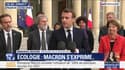 Ecologie: Emmanuel Macron s’exprime