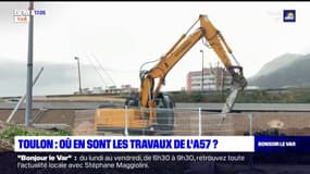Toulon: où en sont les travaux de l'A57?