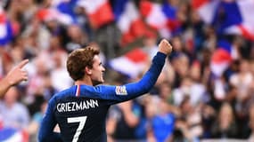 Antoine Griezmann a égalisé contre l'Allemagne.