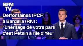 Léon Deffontaines (PCF) à Jordan Bardella (RN): "L'héritage de votre parti, c'est Pétain à l'île d'Yeu"