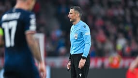 Slavko Vincic lors du match entre le Bayern et la Lazio à l'Allianz Arena, le 5 mars 2024, à Munich