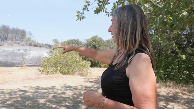 "Ça fait mal au cœur": dans le Var, le désespoir des habitants face à un incendie toujours pas fixé