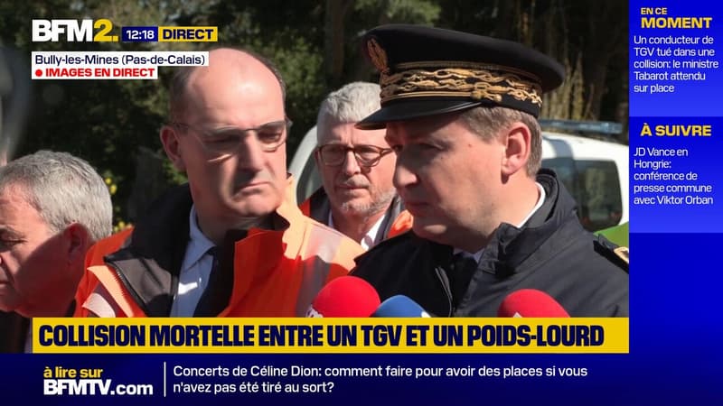 "Le TGV a fait plusieurs centaines de mètres avant de s’arrêter": le préfet du Pas-de-Calais s'exprime après la collision entre un TGV et un poids-lourd