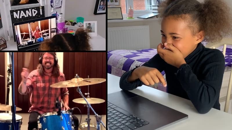 Nandi Bushell réagit à la vidéo de Dave Grohl, des Foo Gighters