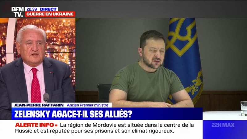 Jean-Pierre Raffarin: « On aura très probablement un rapport de force avec les Ukrainiens » pour pouvoir ouvrir des négociations pour la paix