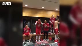Le karaoké du vestiaire danois après la qualif' pour la Coupe du monde 2018