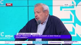 SNCF/Concurrence : "J'ai trop laissé d'argent, été racketté, pillé par la SNCF pour n'avoir aucune pitié", tacle Périco Légasse