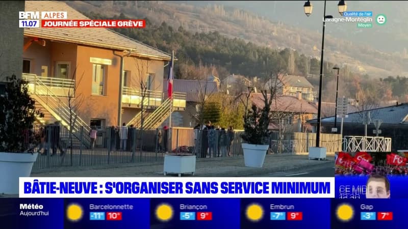 Grève du 31 janvier: pas de service minimum à La Bâtie-Neuve