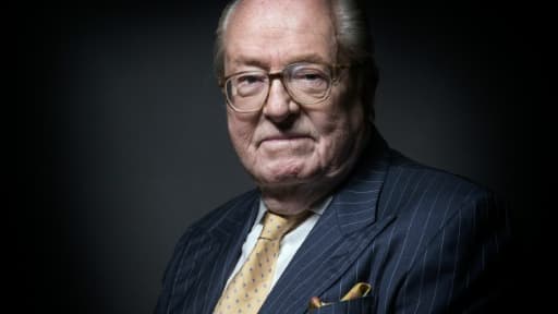 Jean-Marie Le Pen, président d'honneur exclu du FN, le 27 janvier 2016
