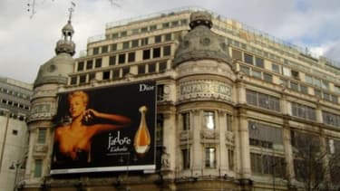 Le Printemps et ses marques de luxe, boulevard Haussman, est l'un des terrains de prédilection des touristes