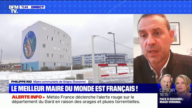 "C'est une belle récompense collective": Philippe Rio, l'édile de Grigny, élu meilleur maire du monde
