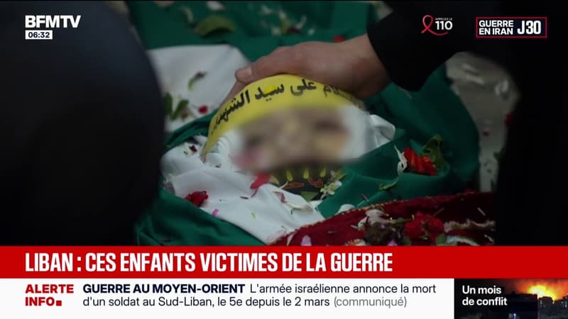 Guerre au Moyen-Orient: ces enfants libanais victimes de la guerre