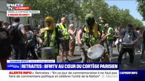 Retraites: le cortège parisien s'est élancé