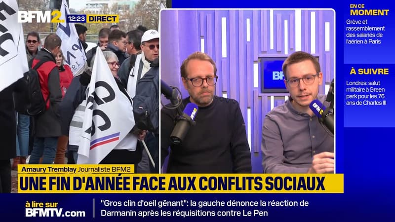 Pilotes, cheminots, agriculteurs... Une fin d'année marquée par les conflits sociaux