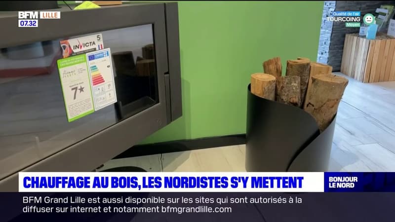Nord: les habitants se mettent au chauffage au bois