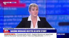 Nadine Morano sur Valérie Pécresse: "On n'a jamais été les meilleures amies du monde (...) mais je me réjouis qu'elle soit revenue" chez LR