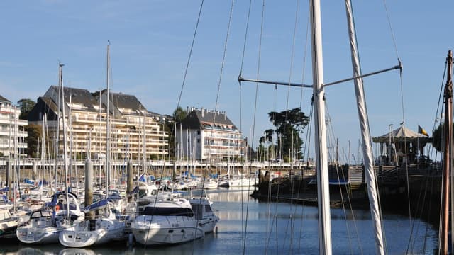 Le port du Pouliguen (Loire-Atlantique)