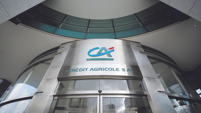 Crédit Agricole publie un bénéfice en nette baisse.