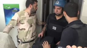 Les inspecteurs de l'ONU réalisent des prévlèvement en Syrie, pour tenter d'établir la vérité sur l'utilisation d'armes chimiques en Syrie.