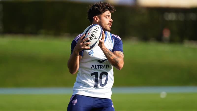 "Comme un gosse qui porterait le maillot de l'équipe de France pour la première fois": Romain Ntamack, heureux d’être en Bleu et à 100% avant France-Afrique du Sud