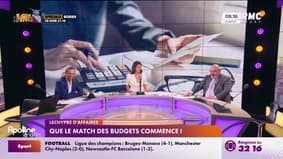 Lechypre d'affaires - Que le match des budget commence 