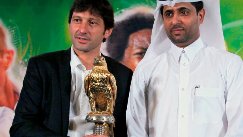 Leonardo et Nasser Al-Khelaïfi