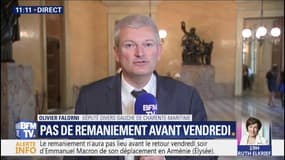 Falorni sur le remaniement: "Cela montre une ultra concentration du pouvoir. Nommer des ministres semble peu important aux yeux du président"
