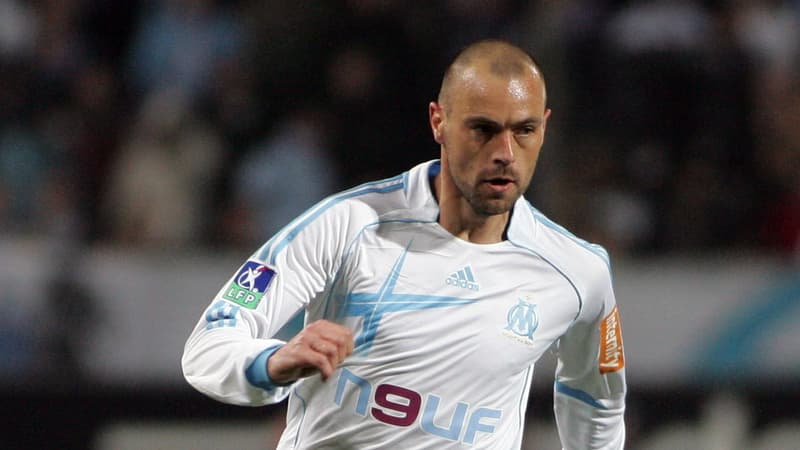 Mickaël Pagis avec l'OM en 2007