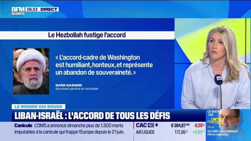 Annalisa Cappellini : Liban-Israël, l'accord de tous les défis - 29/06