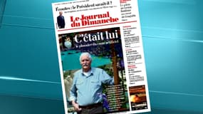 La Une du JDD, ce dimanche 16 mars: "c'était lui". En photo, Claude Dany, le premier porteur du coeur artificiel de Carmat.